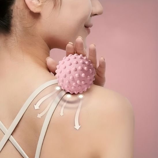 boule de massage detente muscle epaule