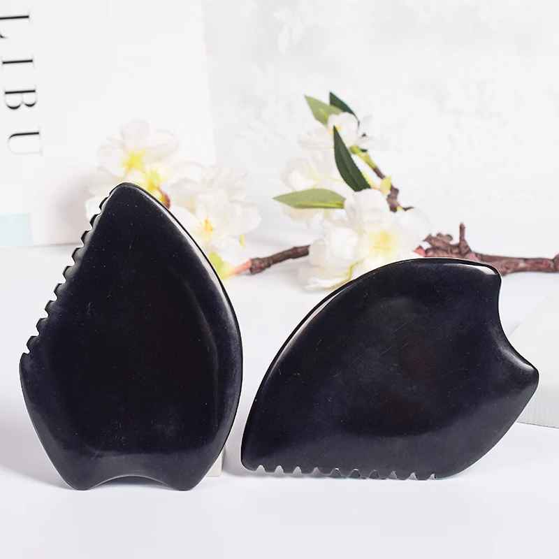 Pierre gua sha | Pierre noire - Ma Routine Zen