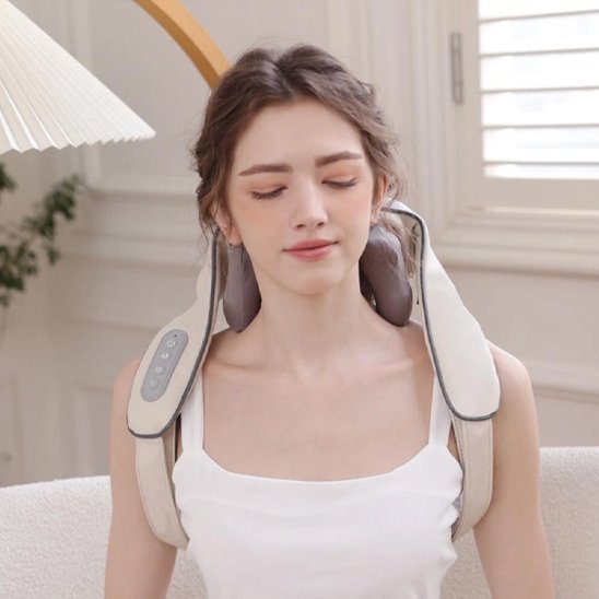 Appareil massage ergonomique autour de la nuque