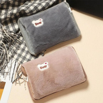 bouillotte electrique bear comfort grise rose