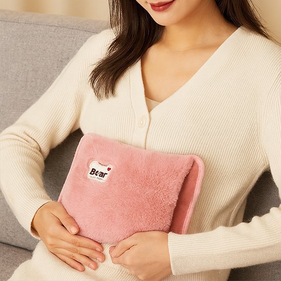 bouillotte electrique bear comfort rose bouillotte chaude ventre
