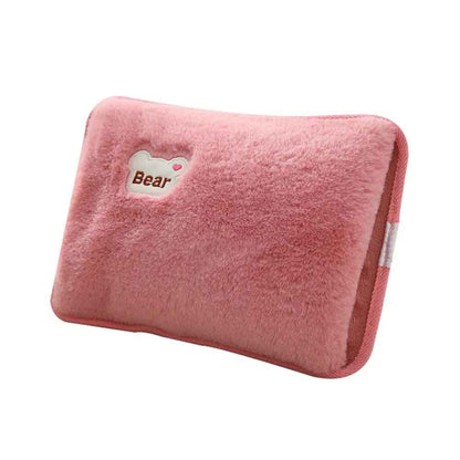 bouillotte electrique sac eau chaude rose