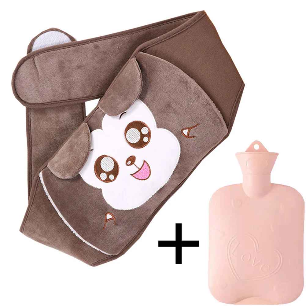 Bouillotte peluche | Ceinture motifs amusants - Ma Routine Zen