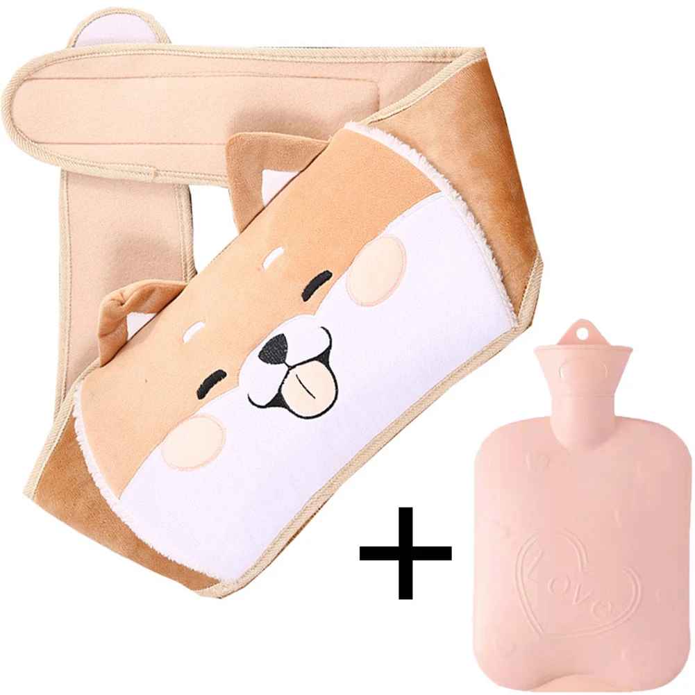 Bouillotte peluche | Ceinture motifs amusants - Ma Routine Zen