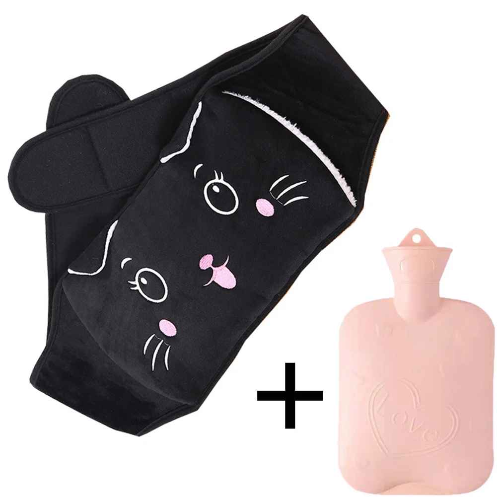 Bouillotte peluche | Ceinture motifs amusants - Ma Routine Zen