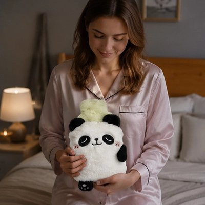 Bouillotte peluche kawaii eau chaude