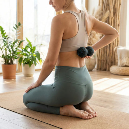 boule de massage detente musculaire dos yoga