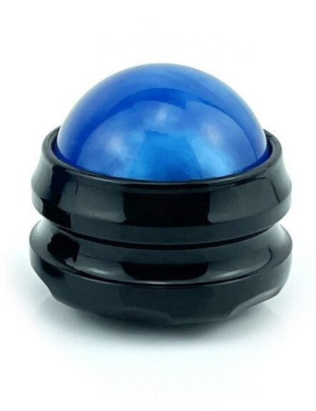 boule de massage rotative bleue