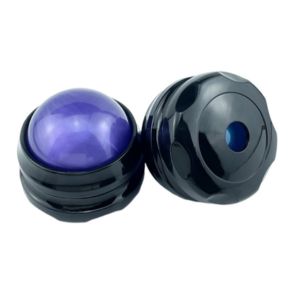 boule de massage rotative violet