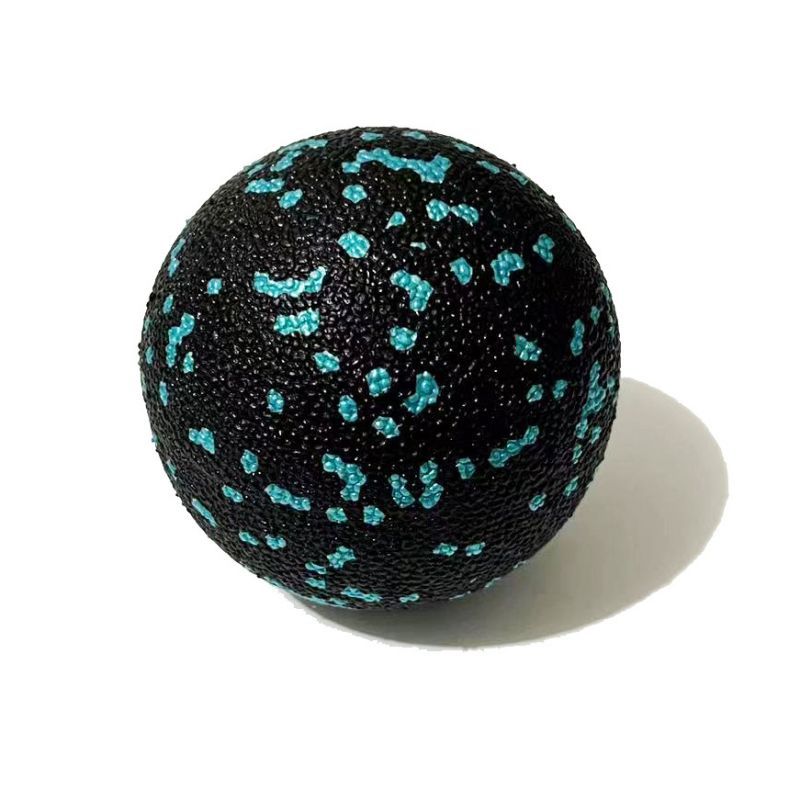 boule de massage simple noir vert