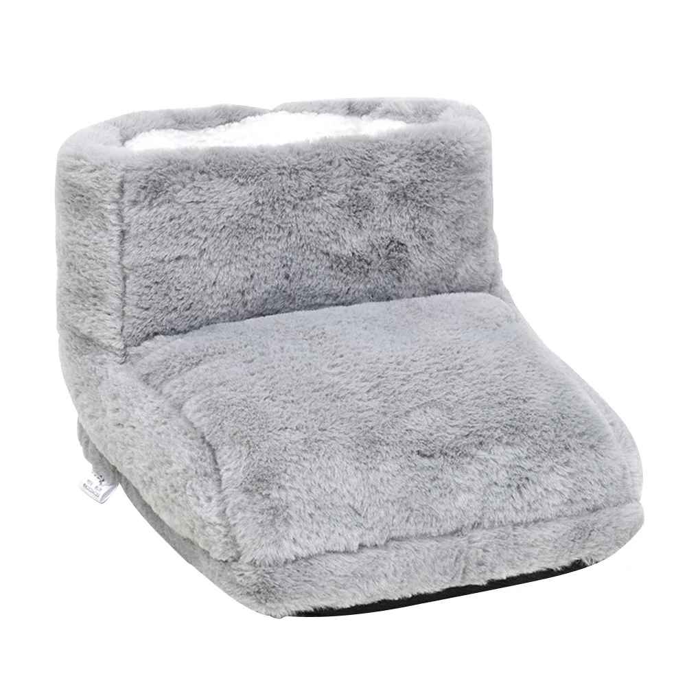 chauffe pied electrique usb gris