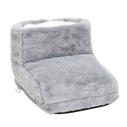 chauffe pied electrique usb gris