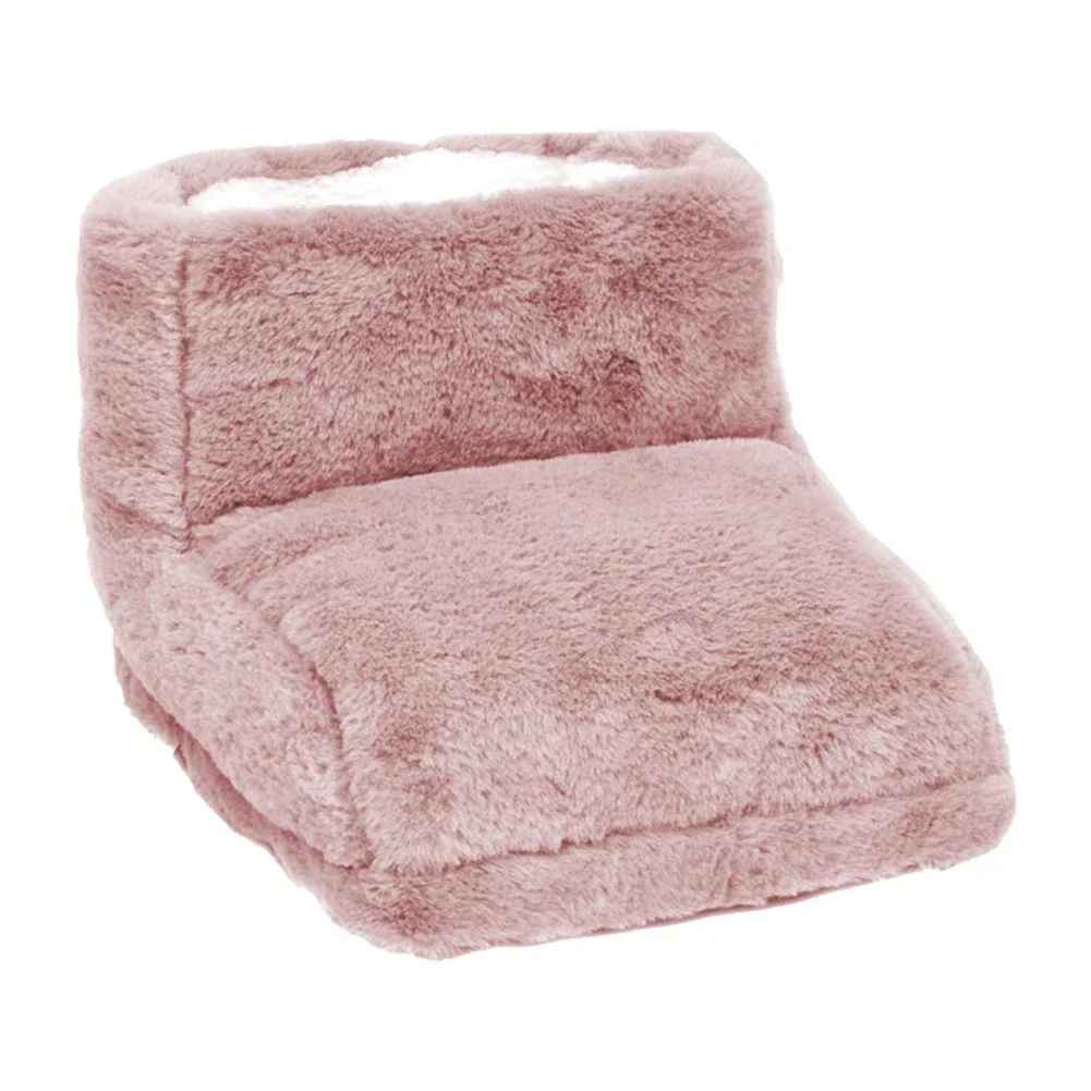 chauffe pied electrique usb rose