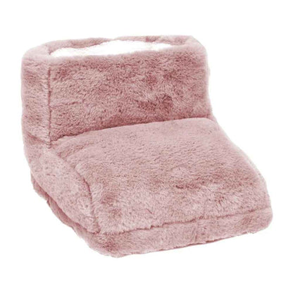 chauffe pied electrique usb rose