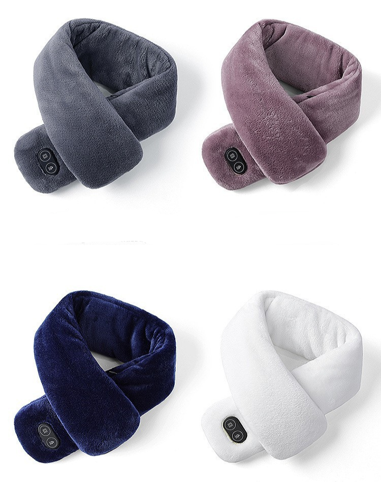 coussin chauffant cervicales masseur cervical 4 couleurs