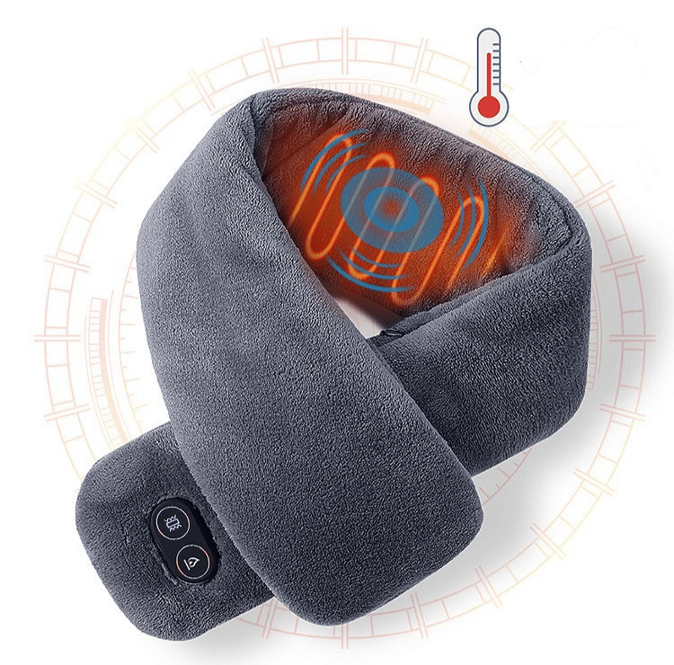 Coussin chauffant cervicales | Masseur cervical chauffant 2 en 1 - Ma Routine Zen