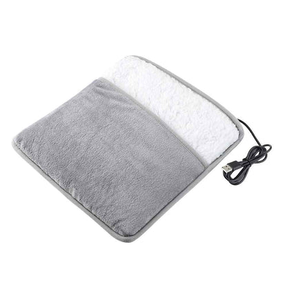 coussin chauffant pieds electrique doux usb