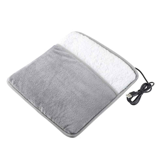 coussin chauffant pieds electrique doux usb
