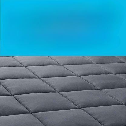 couverture lestée grise cotton