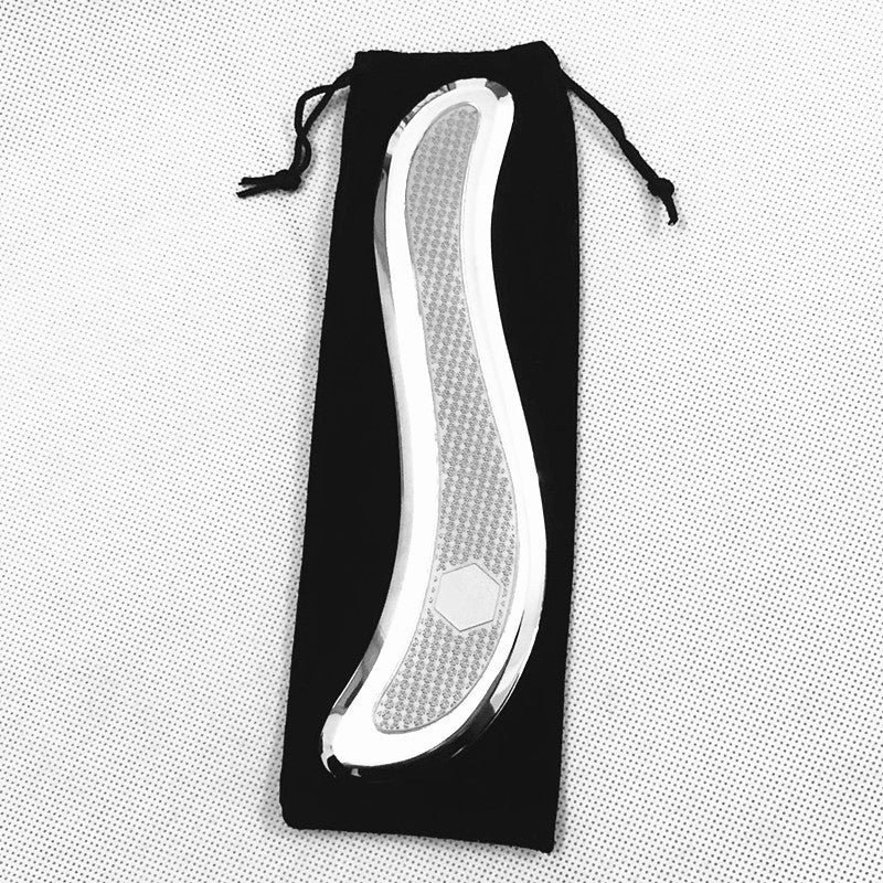 gua sha corps acier inoxydable drainage lymphatique