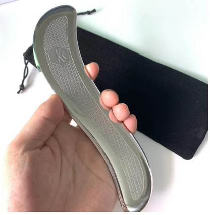 gua sha corps acier massage drainage lymphatique