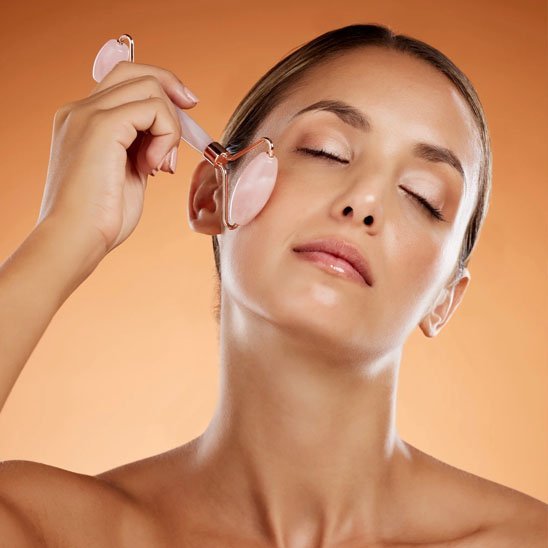 Gua sha visage | Ensemble rouleau et gua sha - Ma Routine Zen