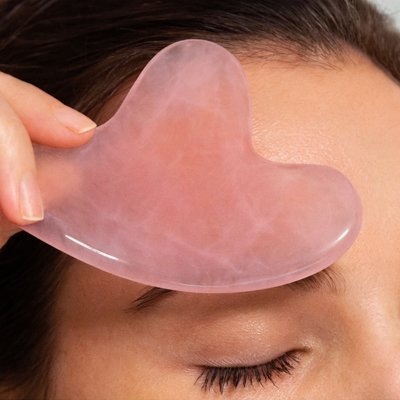 Gua sha visage | Jade cristal topaz - Ma Routine Zen