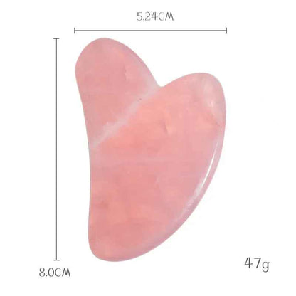 Gua sha visage | Jade cristal topaz - Ma Routine Zen