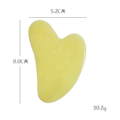 Gua sha visage | Jade cristal topaz - Ma Routine Zen