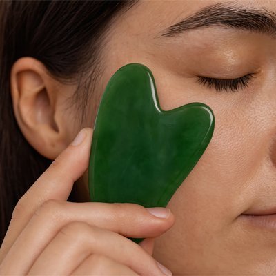 Gua sha visage | Jade cristal topaz - Ma Routine Zen