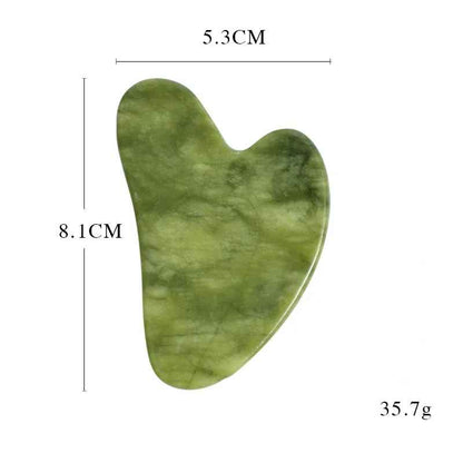 Gua sha visage | Jade cristal topaz - Ma Routine Zen