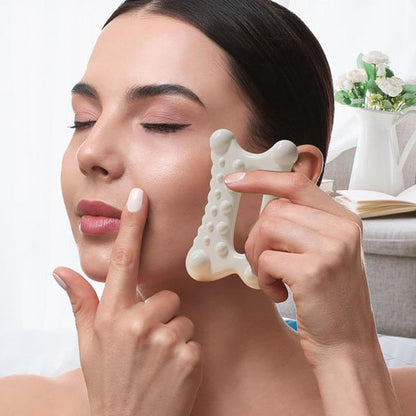 gua sha visage peau