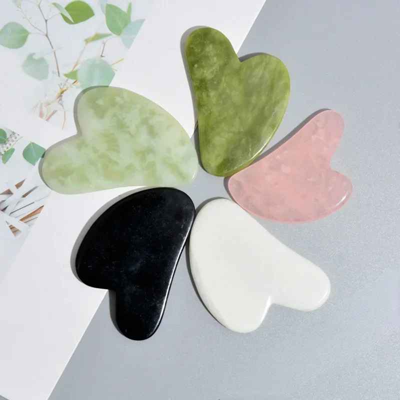 gua sha visage pierre jade couleurs