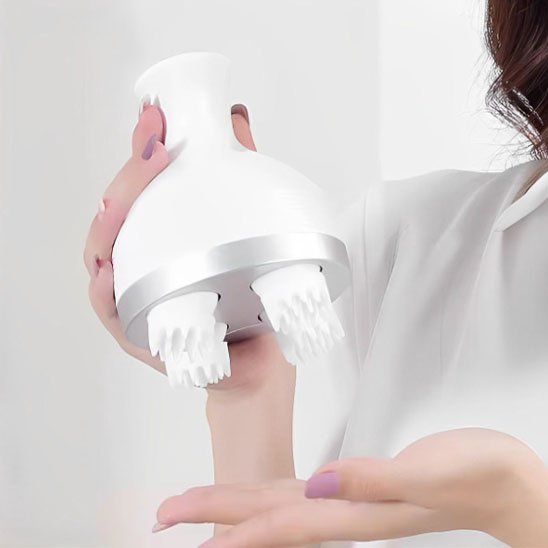 Masseur de tete blanc