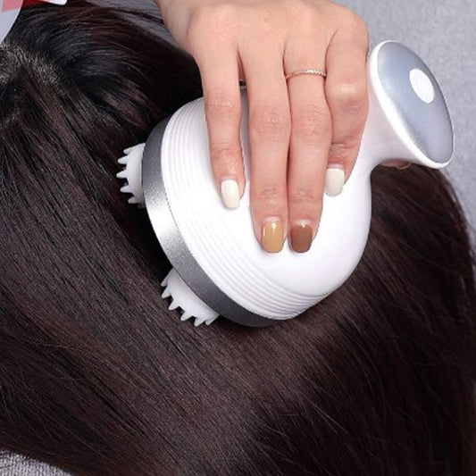 Masseur de tete cuir chevelu femme