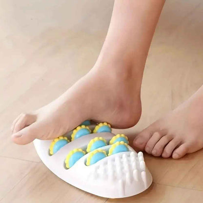 masseur pied au sol rouleau massage