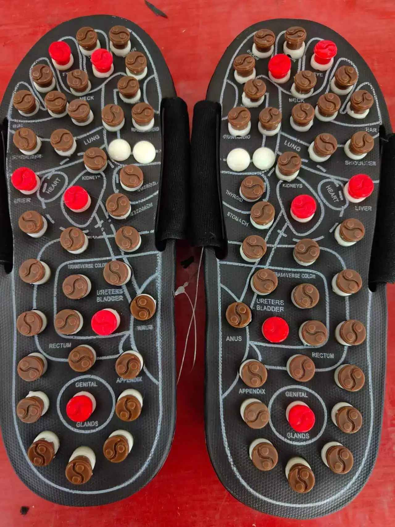Masseur pied | Pantoufles Réflexologie Japonaise - Ma Routine Zen