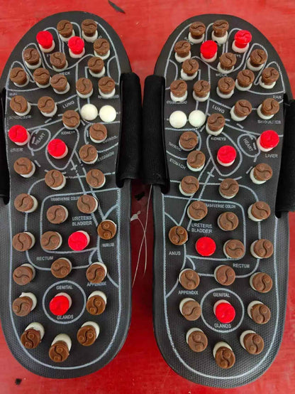 Masseur pied | Pantoufles Réflexologie Japonaise - Ma Routine Zen