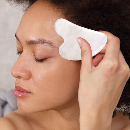 Pierre Gua Sha | Jade opal améthyste - Ma Routine Zen
