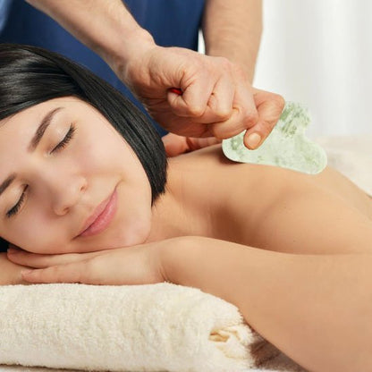 Pierre Gua Sha | Jade opal améthyste - Ma Routine Zen