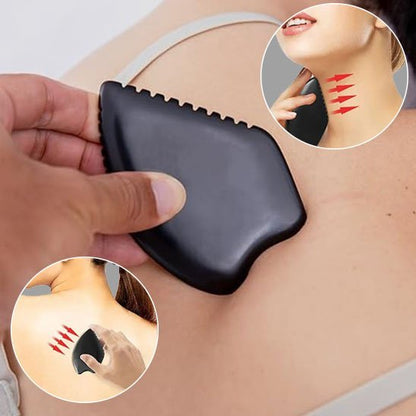 Pierre gua sha | Pierre noire - Ma Routine Zen