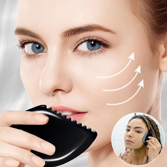 Pierre gua sha | Pierre noire - Ma Routine Zen