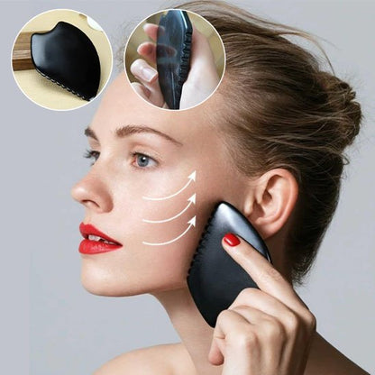 Pierre gua sha | Pierre noire - Ma Routine Zen
