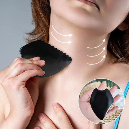 Pierre gua sha | Pierre noire - Ma Routine Zen