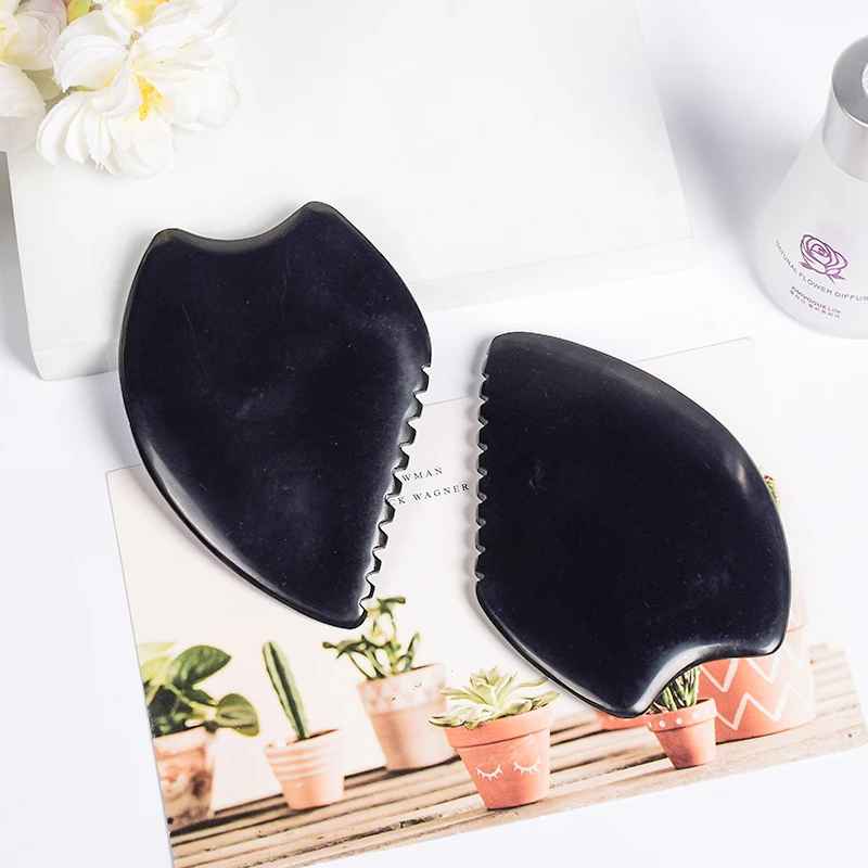 Pierre gua sha | Pierre noire - Ma Routine Zen