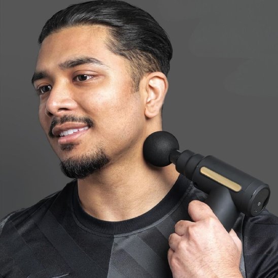 Pistolet de massage nuque homme