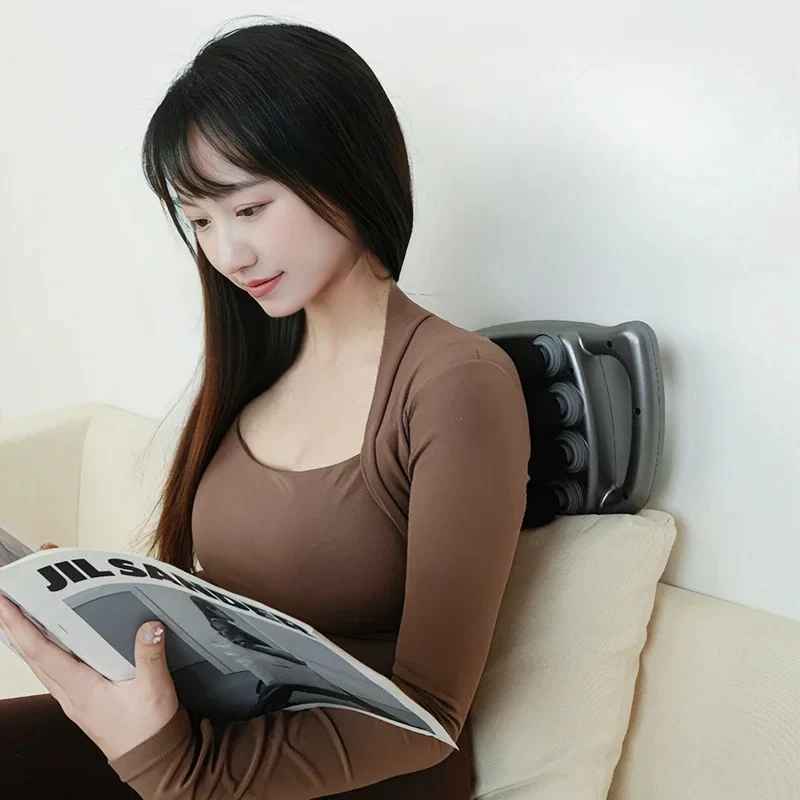 pistolet masseur 16 tetes massage du dos assis