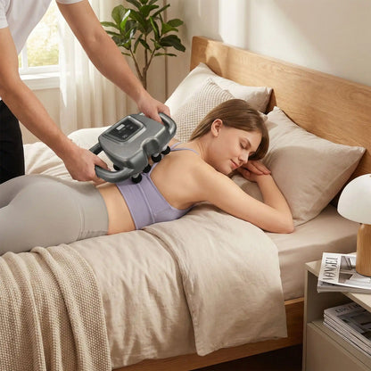 pistolet masseur 16 tetes massage du dos