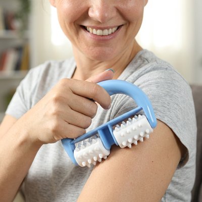 Rouleau à picots massage bras