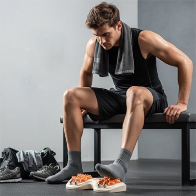 Rouleau de massage des pieds gym